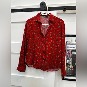 Straight to Hell Tiger Blouse